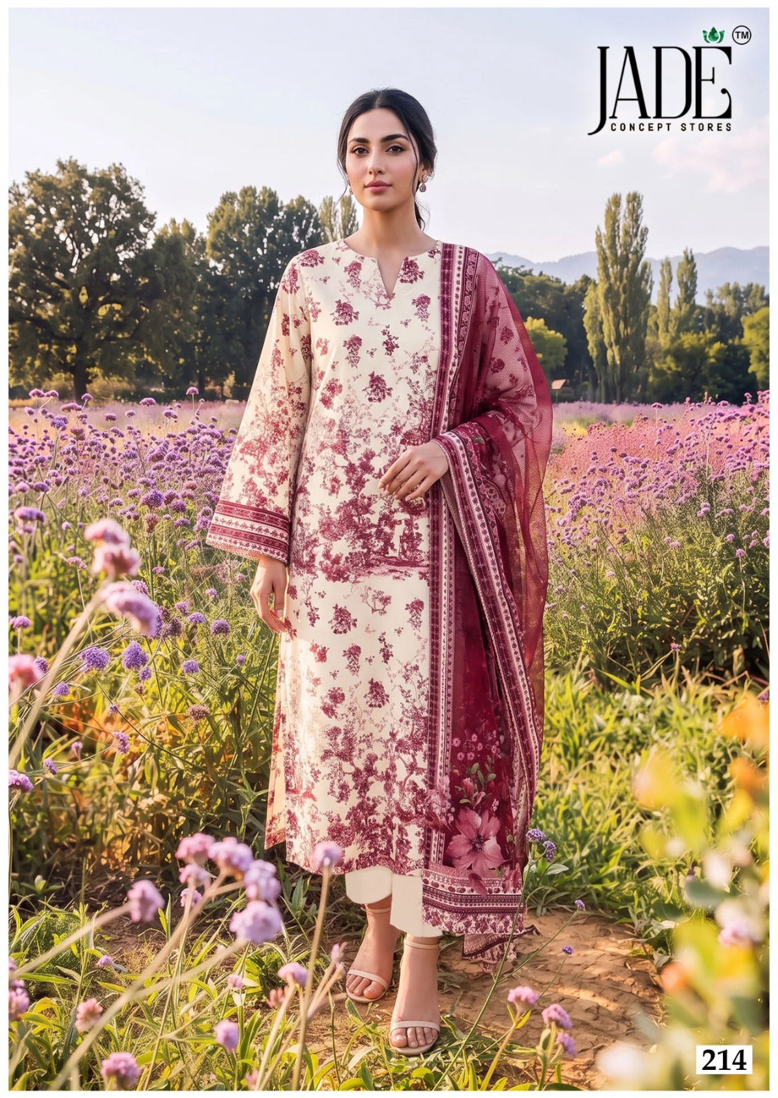 Chevron Vol 22 Jade Cotton Karachi Salwar Suits Wholesaler Ahmedabad