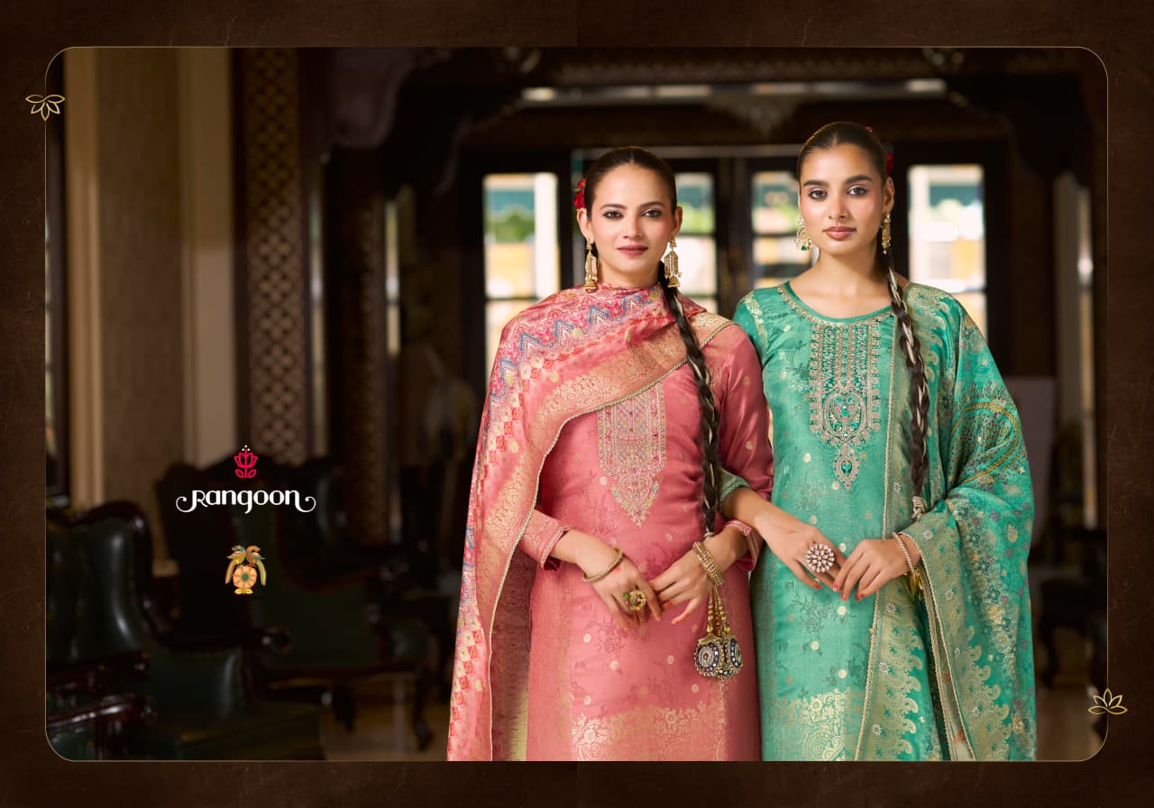 Chhaya Rangoon Muslin Readymade Pant Style Suits Supplier Ahmedabad