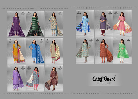 Chief Guest Vol 33 Deeptex Prints Cotton Dress Material Supplier Gujarat