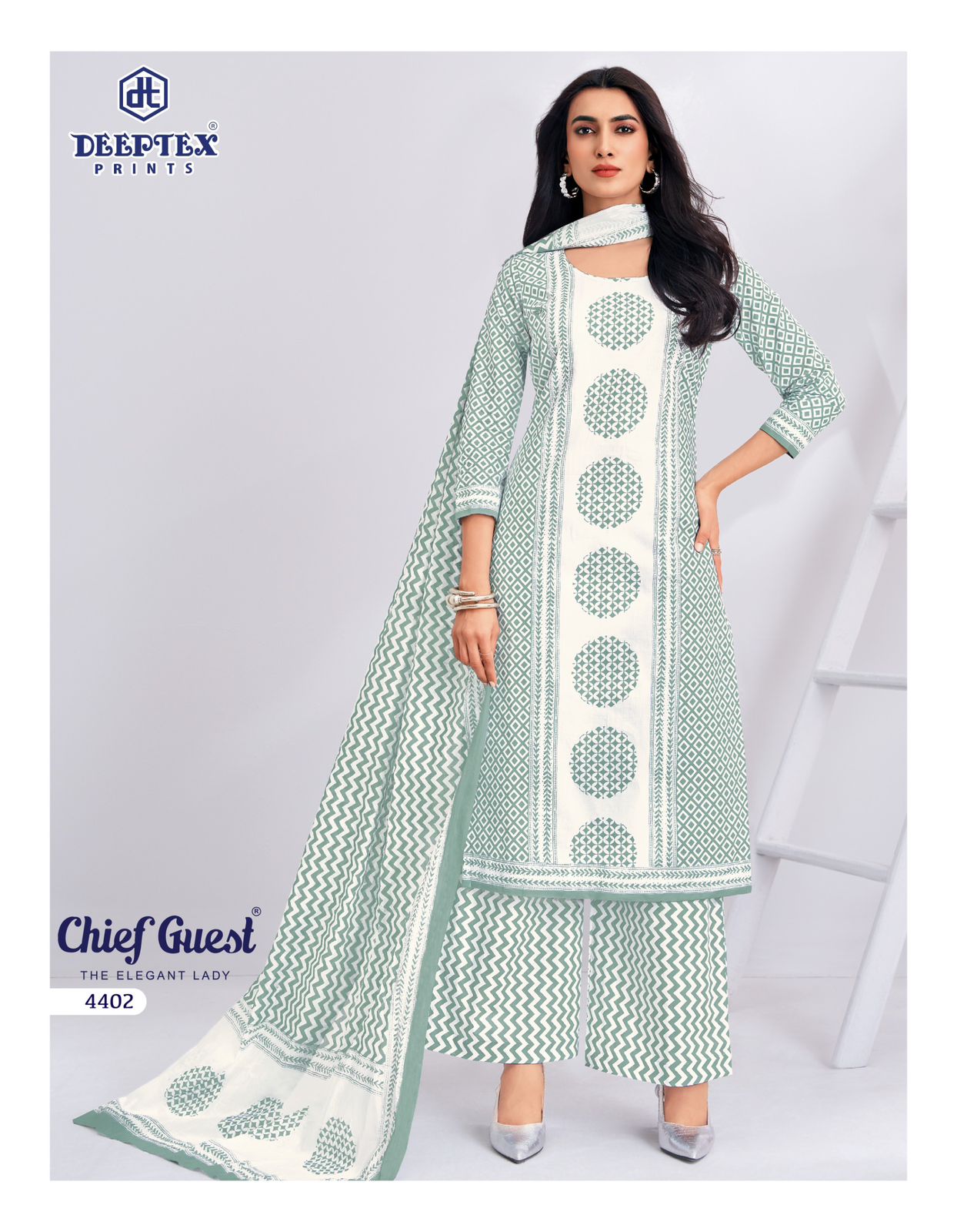 Chief Guest Vol 44 Deeptex Prints Cotton Dress Material Wholesale Price