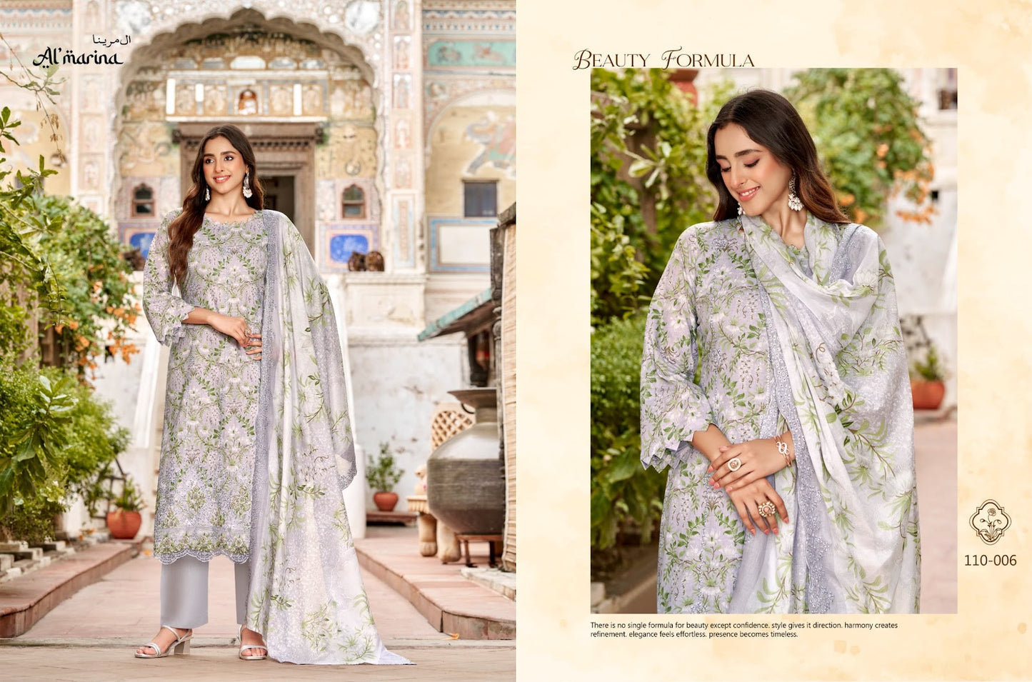 Chikankari Vol 6 Al Marina Pure Cotton Karachi Salwar Suits Wholesale Price