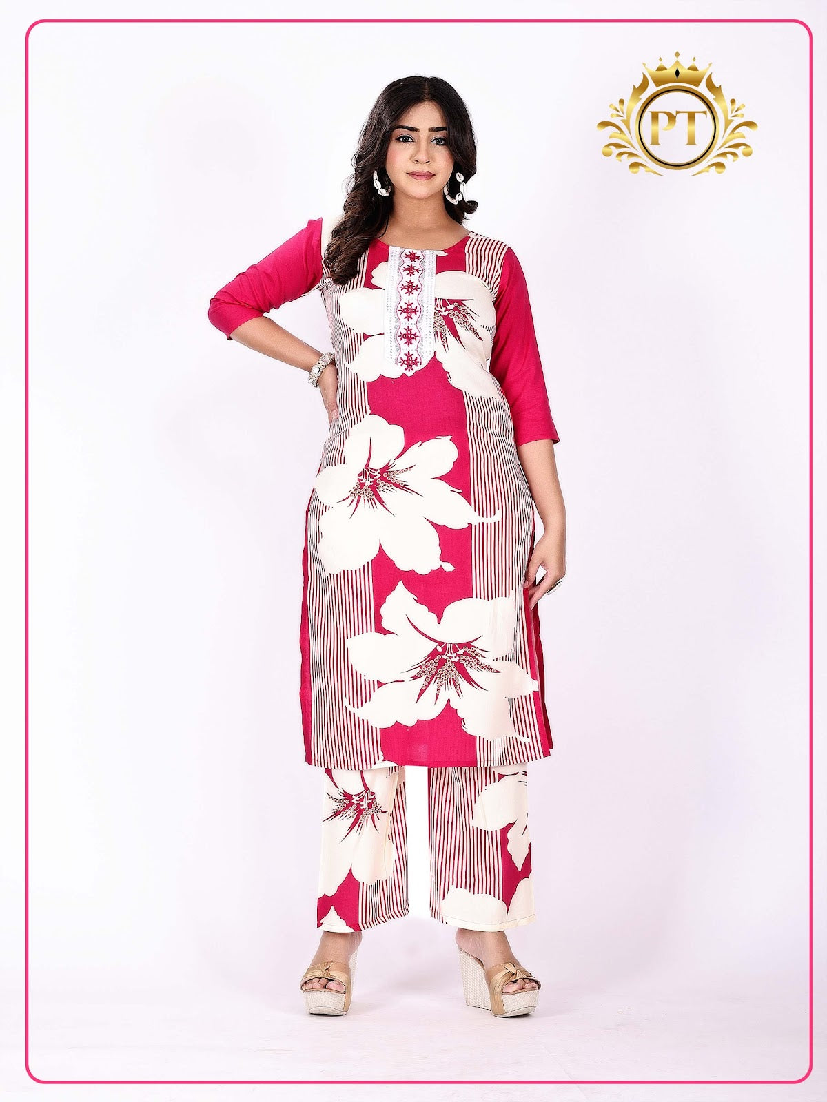 Chingari Vol 3 Pt Rayon 14Kg Co Ord Set Exporter