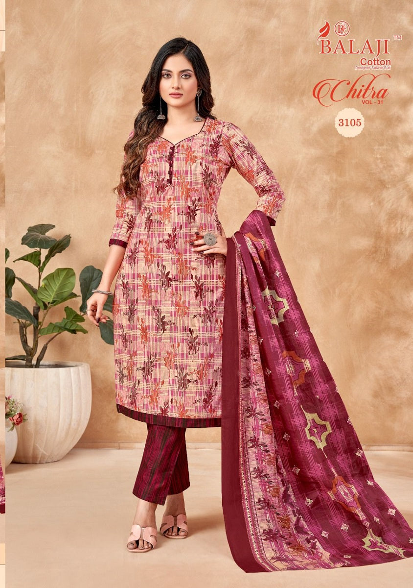 Chitra Vol 31 Balaji Cotton Pant Style Suits