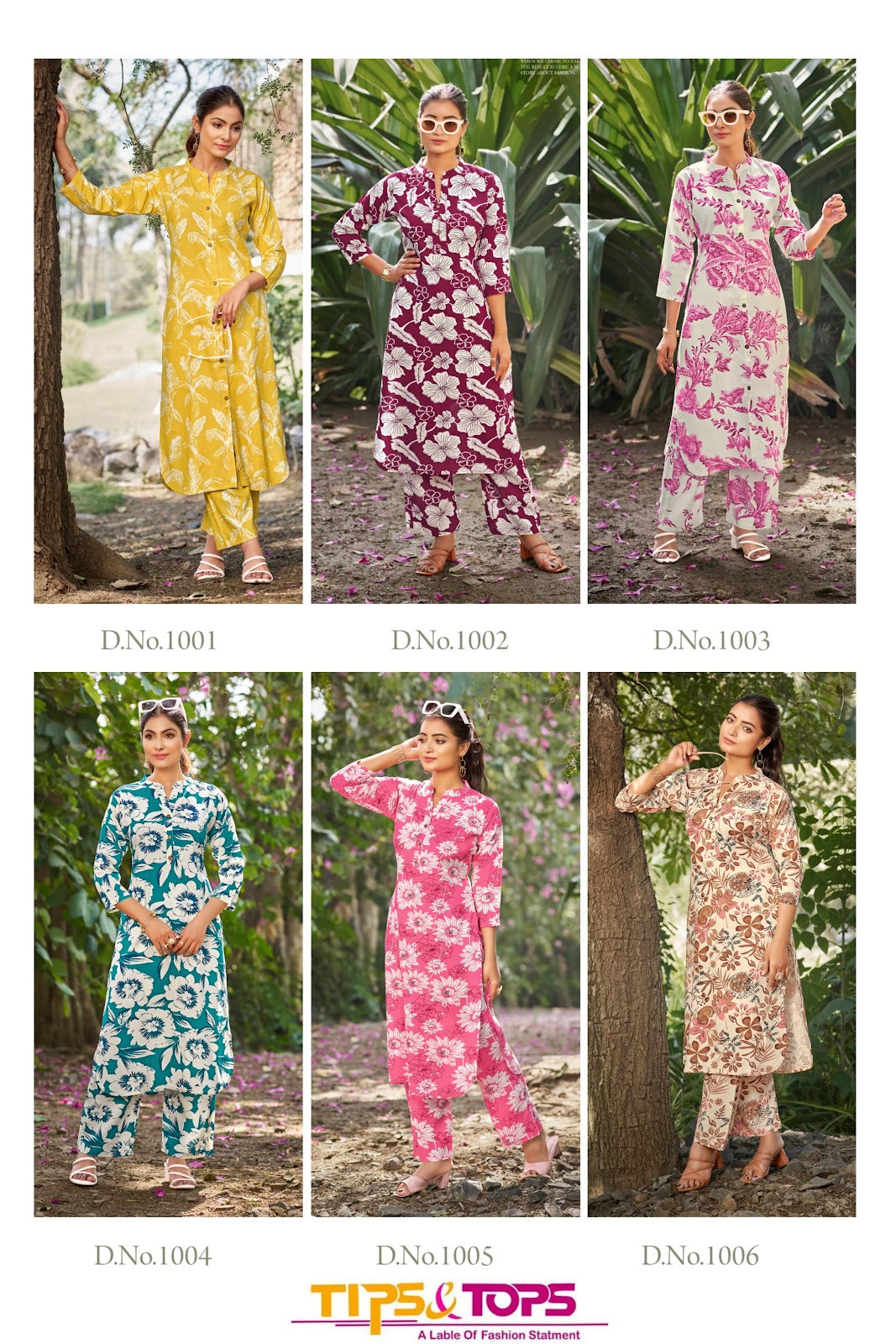 Cinderella Vol 3 Tips Tops Reyon Co Ord Set Manufacturer Ahmedabad