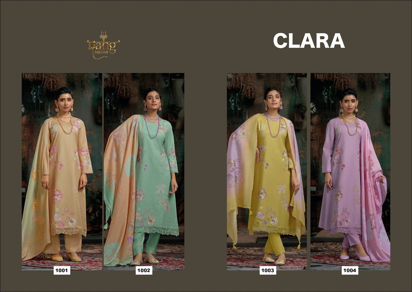 Clara Rang Fashion Viscose Linen Pant Style Suits Manufacturer