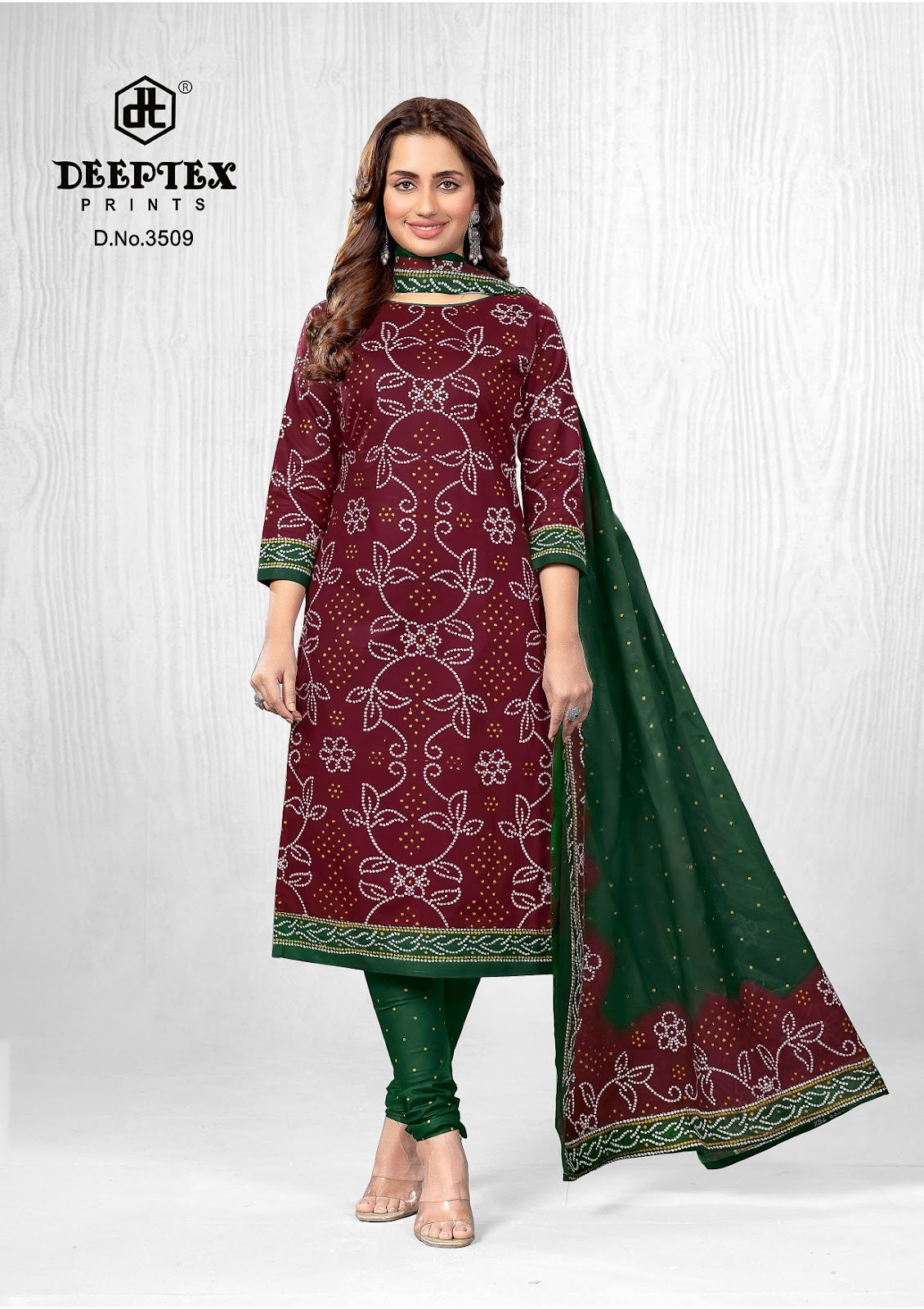 Classic Chunaris Vol 35 Deeptex Prints Cotton Dress Material Exporter Gujarat