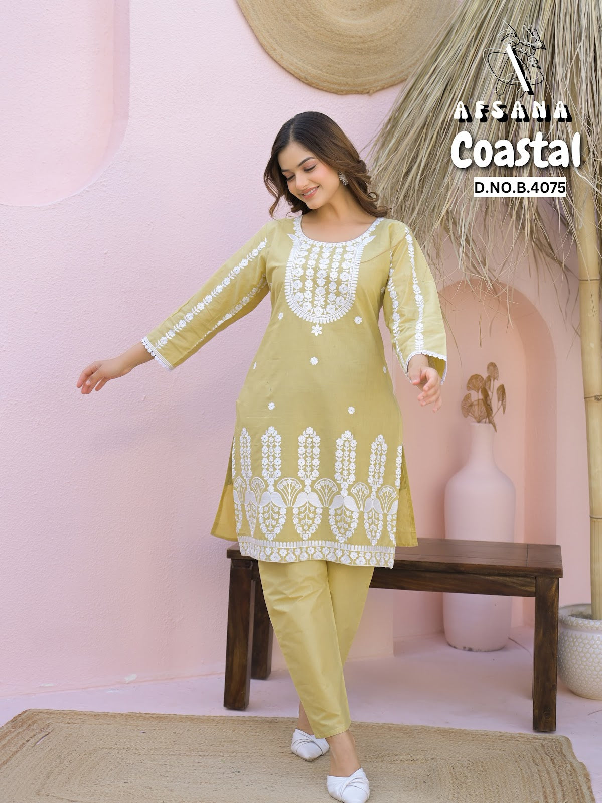 Coastal Afsana Cotton Co Ord Set Manufacturer Ahmedabad