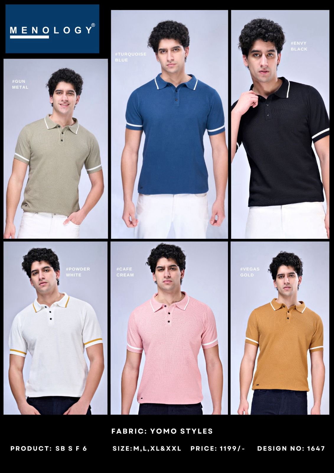 Collar Neck Sb S F 6 Menology Mens Tshirts Wholesale Price