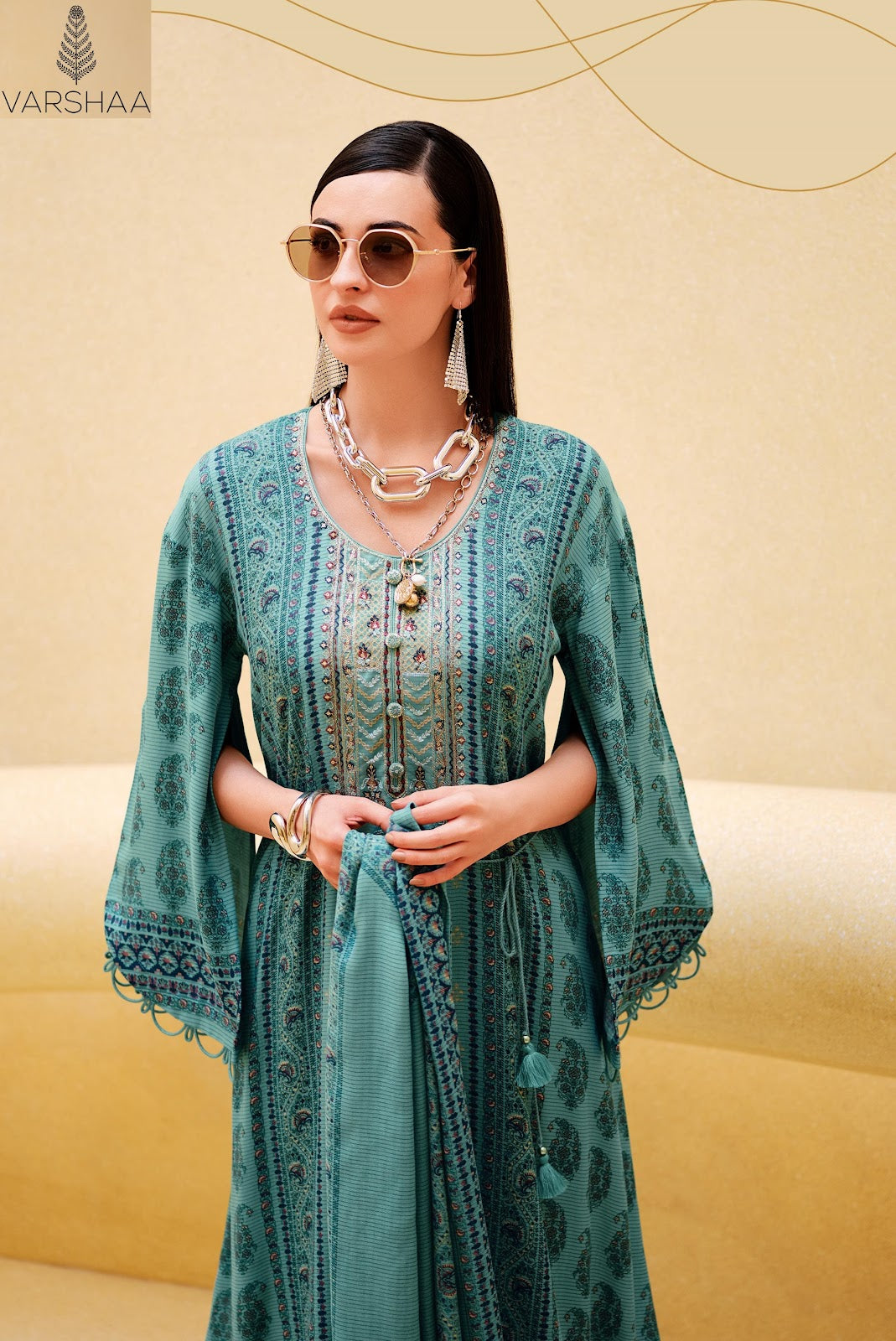 Concord Varshaa Pashmina Suits Exporter