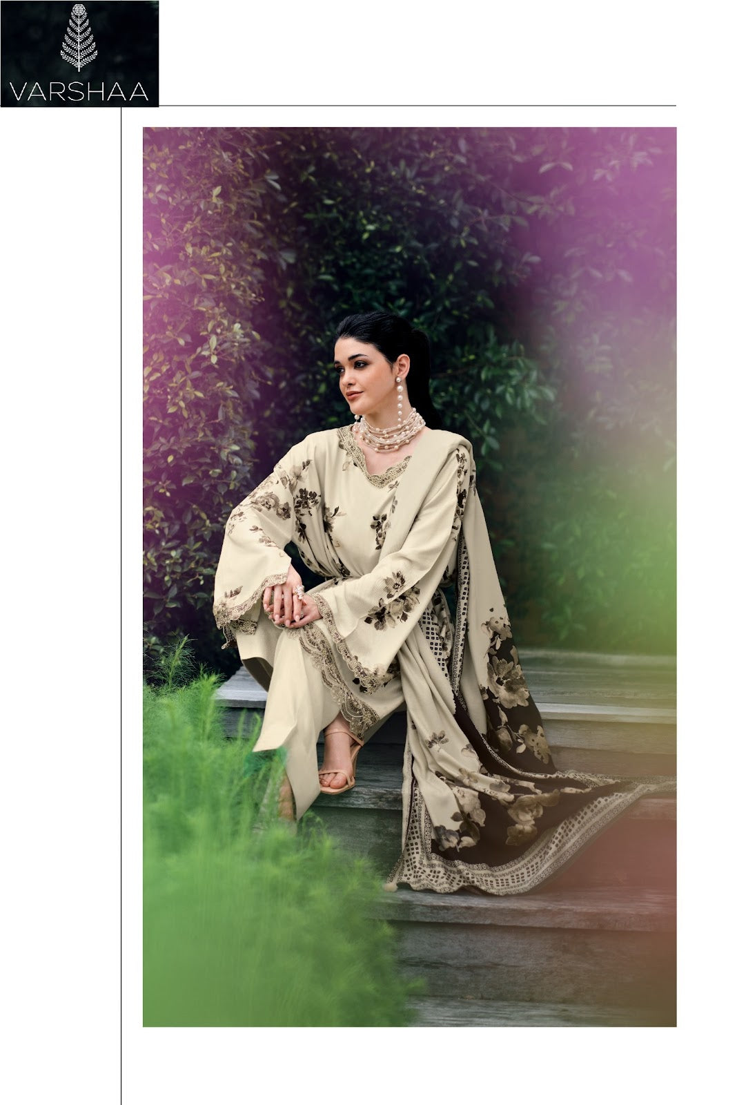 Cosmo Varshaa Pashmina Suits Wholesale Rate