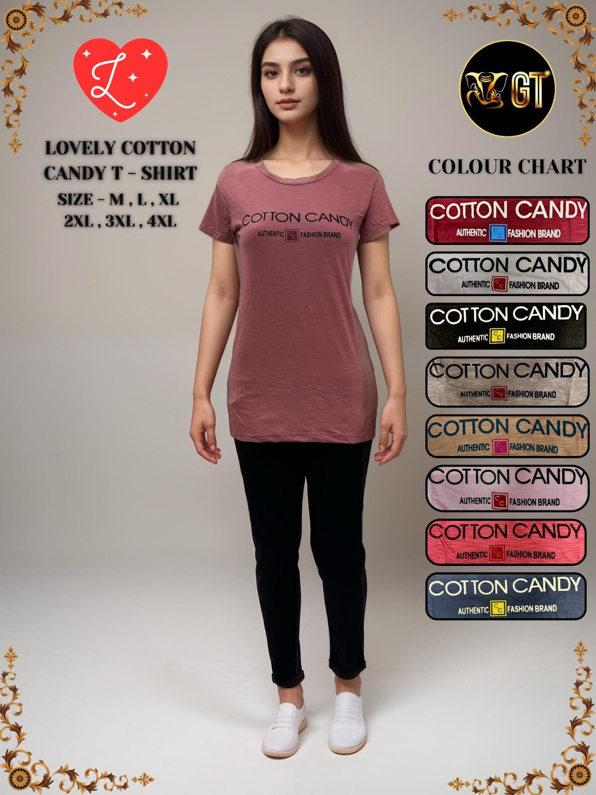 Cotton Candy Gt Women Long Tshirt Wholesale Rate