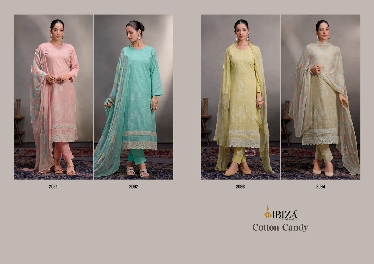 Cotton Candy Ibiza Pure Linen Pant Style Suits Wholesale