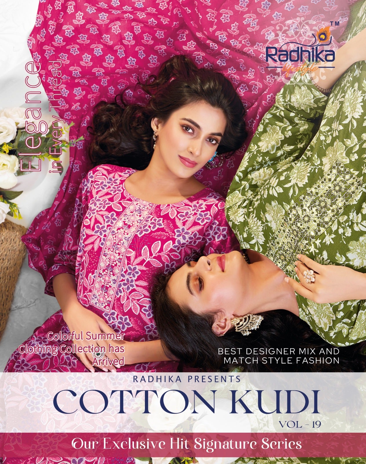 Cotton Kudi Vol 19 Radhika Lifestyle Readymade Pant Style Suits Wholesale