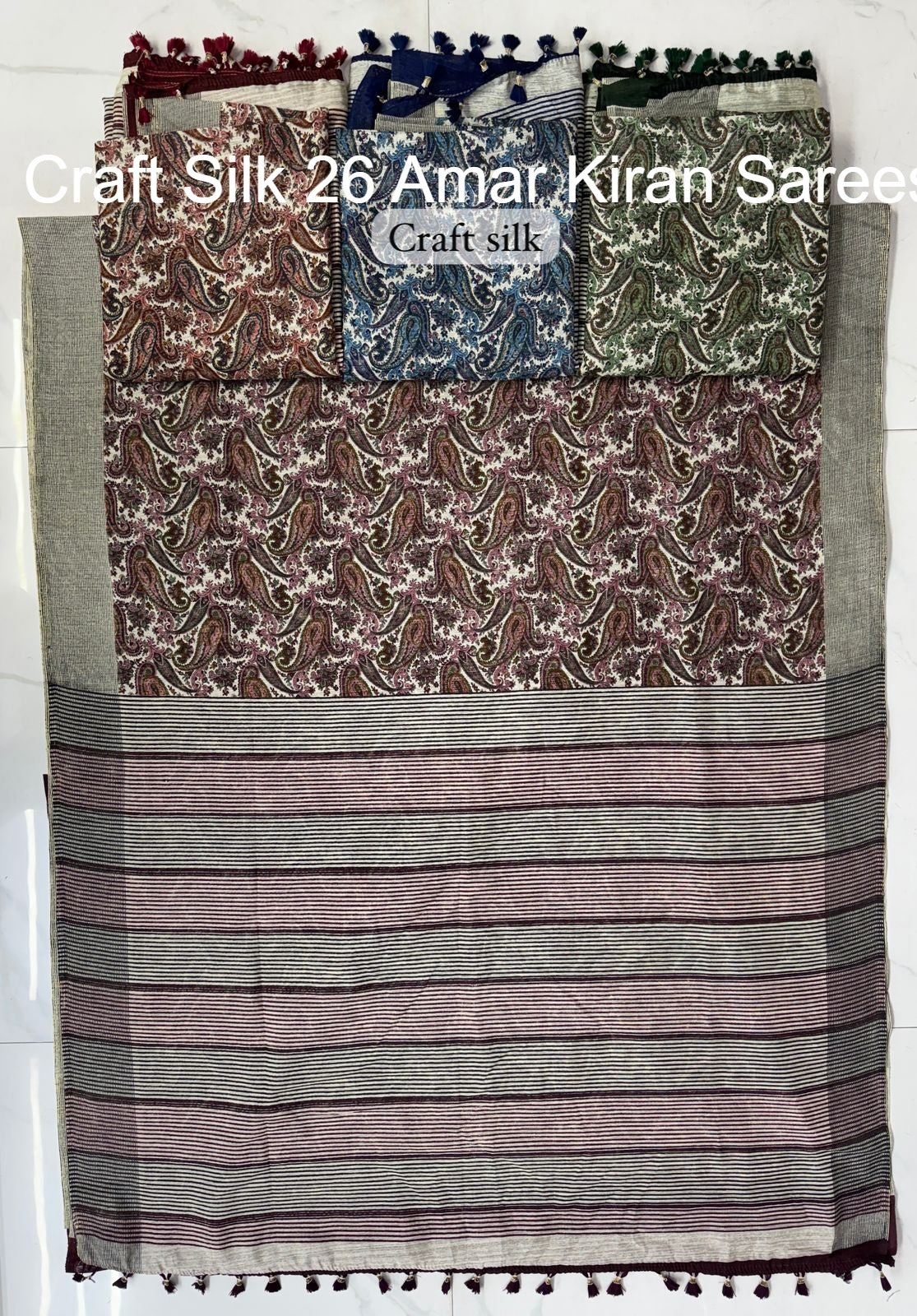 Craft Silk 26 Amar Kiran Sarees Supplier