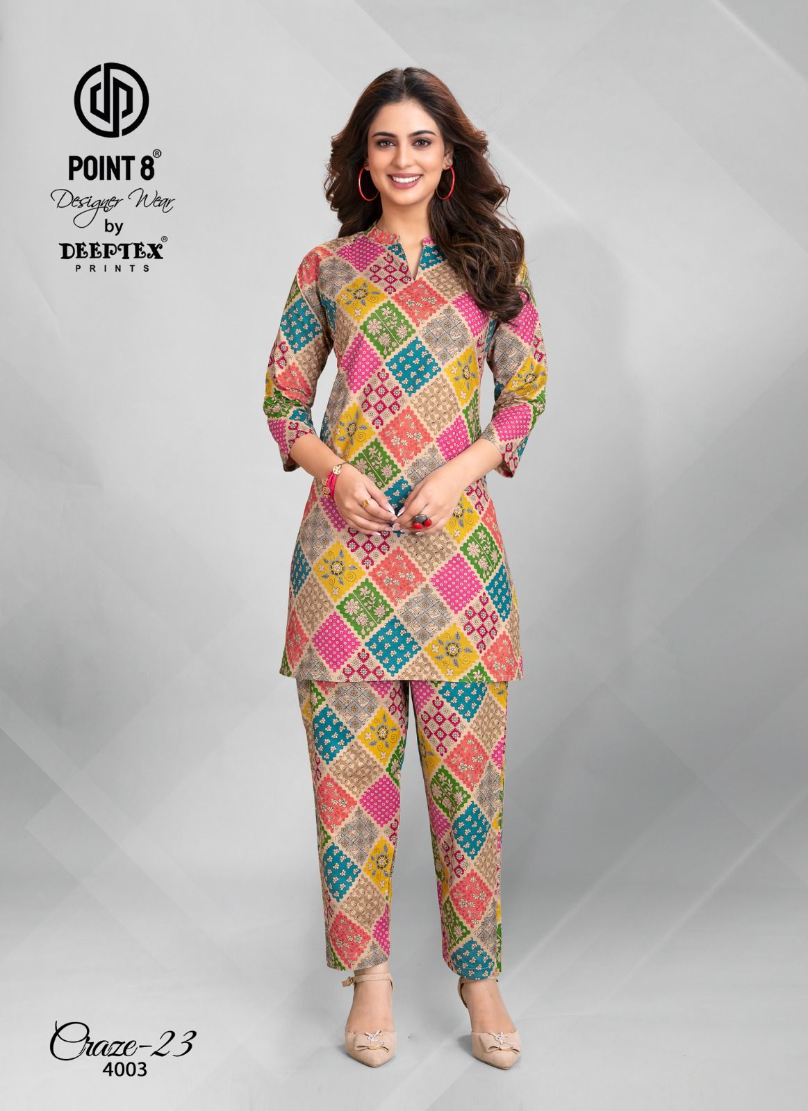 Craze 23 Vol 4 Deeptex Prints Cotton Co Ord Set Exporter India