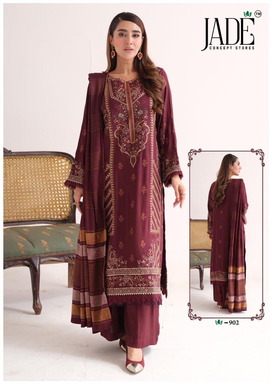 Crimson Vol 9 Exclusive Heavy Lawn Jade Heavy Lawn Karachi Readymade Suits Exporter