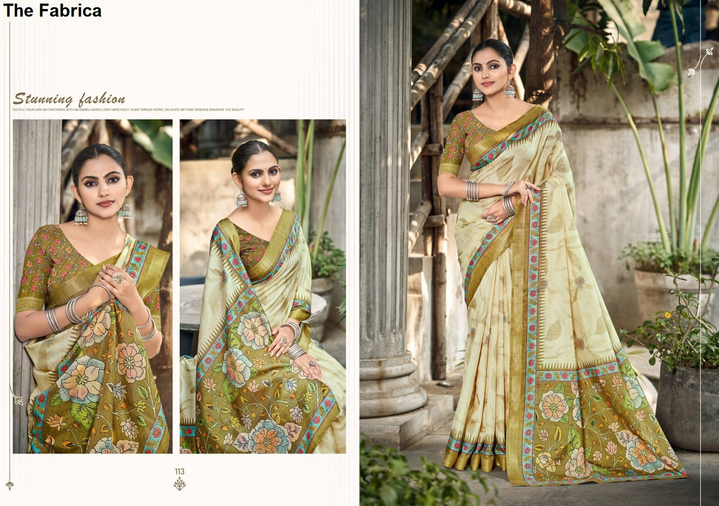 Crystal The Fabrica Soft Cotton Sarees Wholesale