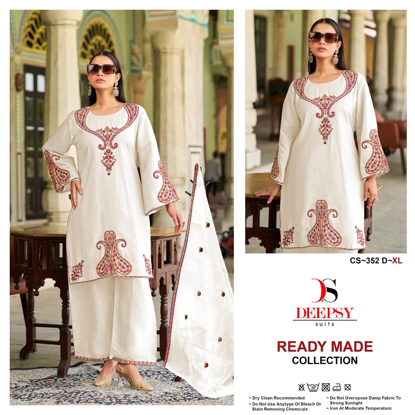 Cs 352 Deepsy Pakistani Readymade Suits Wholesaler India