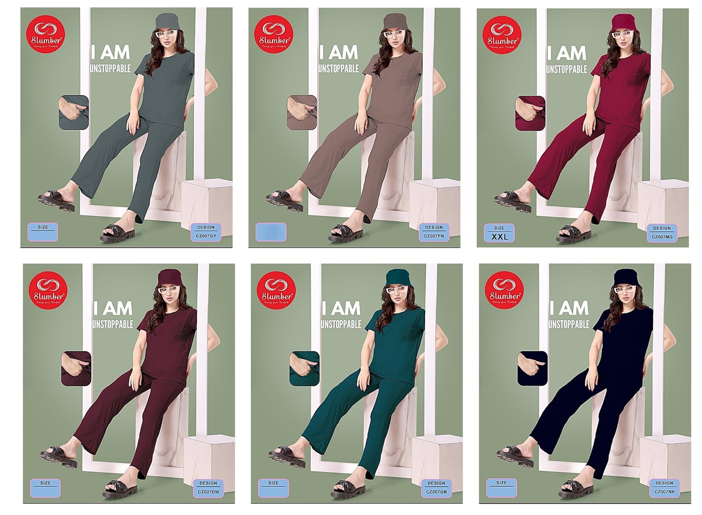 Cz007 Slumber Imported Co Ord Set Manufacturer Ahmedabad