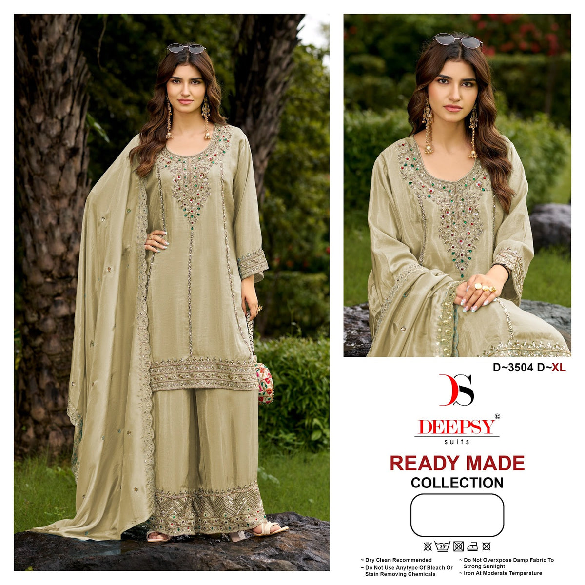 D 3504 Deepsy Tissue Silk Pakistani Readymade Suits Manufacturer Gujarat