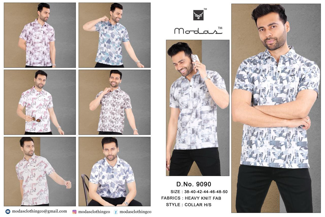 D No 9090 Modas Mens Tshirts Wholesaler Gujarat