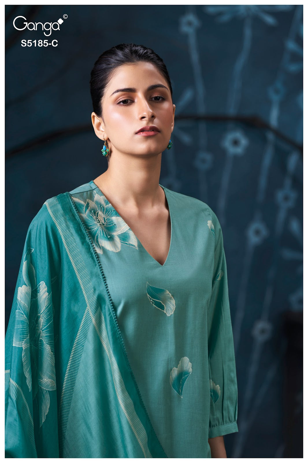 Daanya S5185 Ganga Corduroy Pant Style Suits Wholesaler India