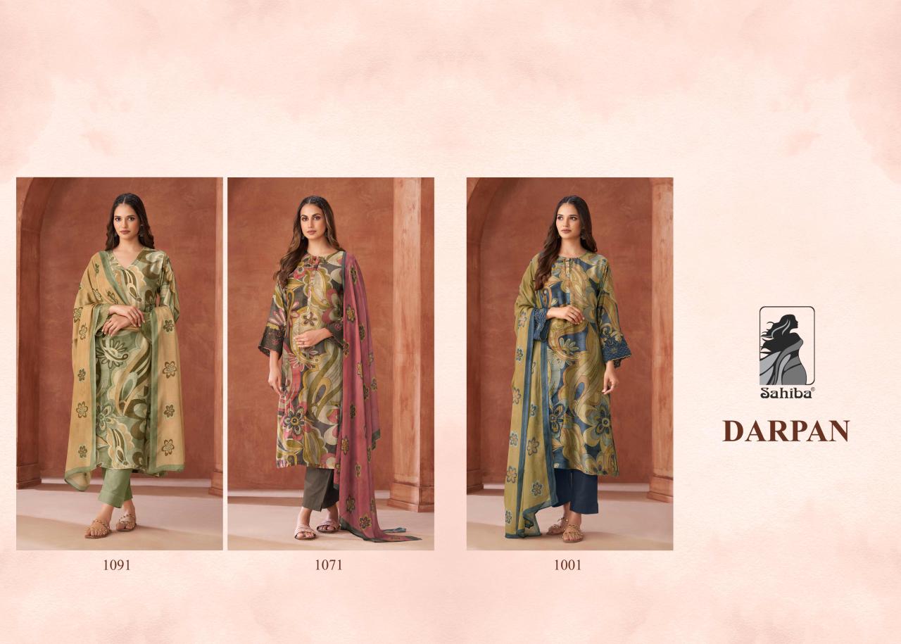 Darpan Sahiba Unique Muslin Pant Style Suits Exporter Gujarat