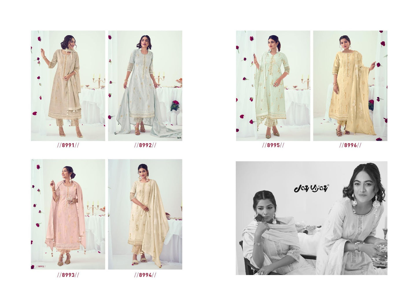 Dawat Jay Vijay Cotton Pant Style Suits
