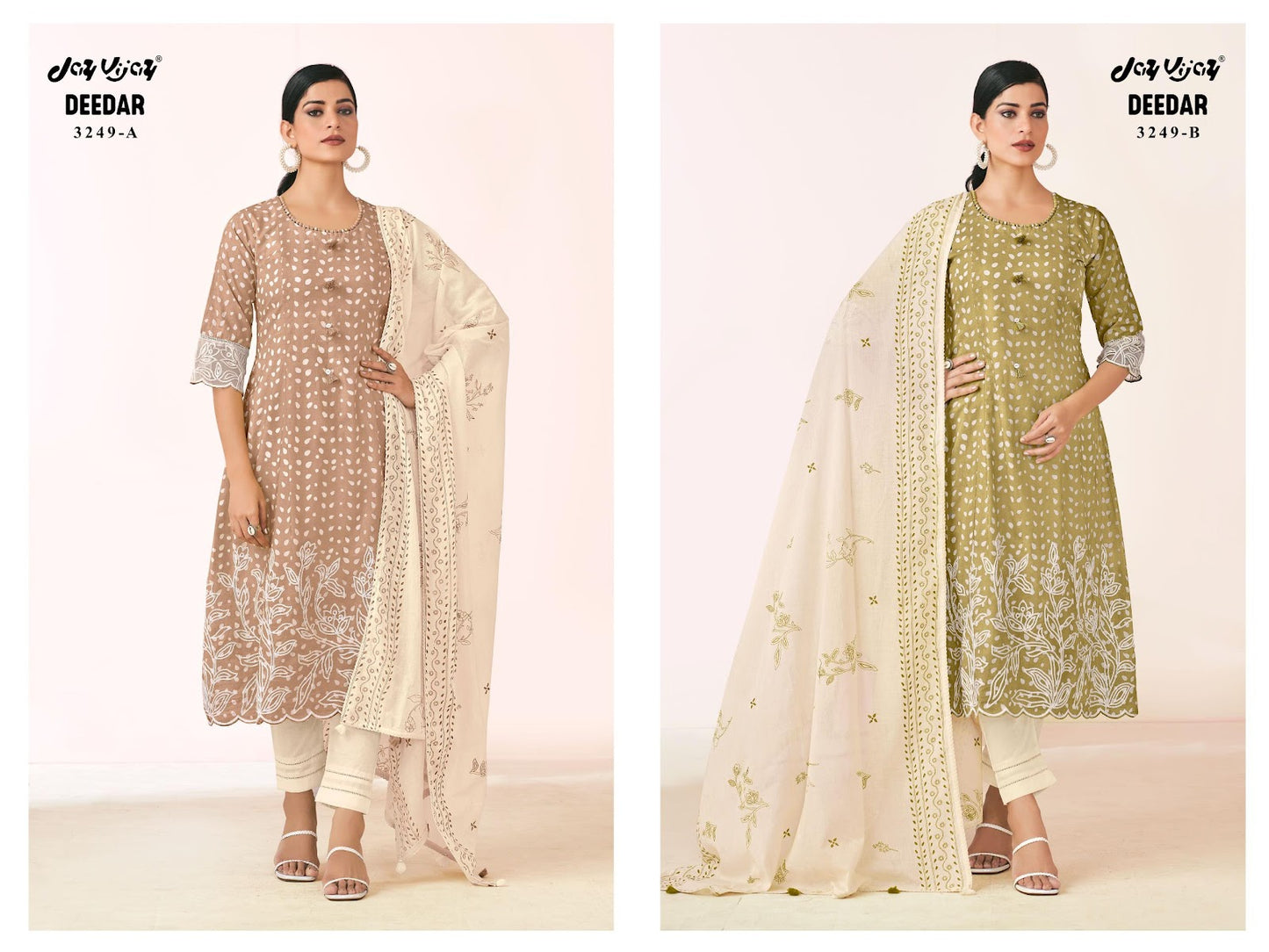 Deedar 3249 Jay Vijay Cotton Pant Style Suits Wholesale Price