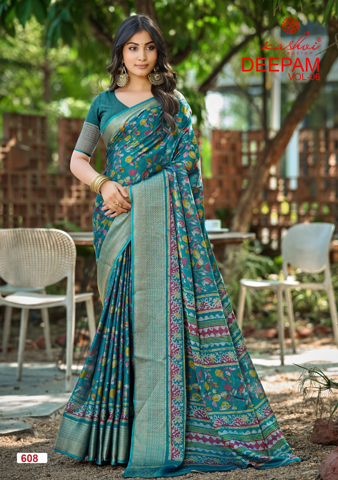 Deepam Vol 6 Kashvi Creation Dola Silk Sarees Exporter India