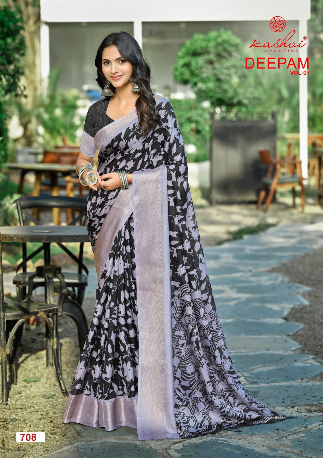 Deepam Vol 7 Kashvi Creation Dola Silk Sarees Wholesaler India