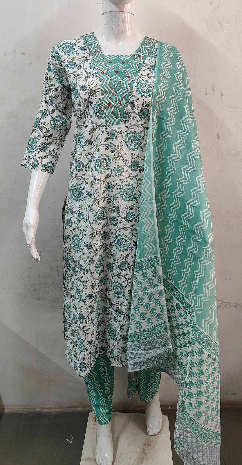 Design59 Ladli Cotton Cambric Readymade Pant Style Suits Wholesaler Ahmedabad