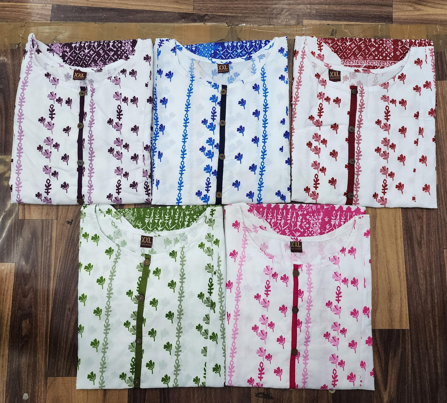 Design 01 Salas Crepe Designer Long Top Wholesaler Ahmedabad