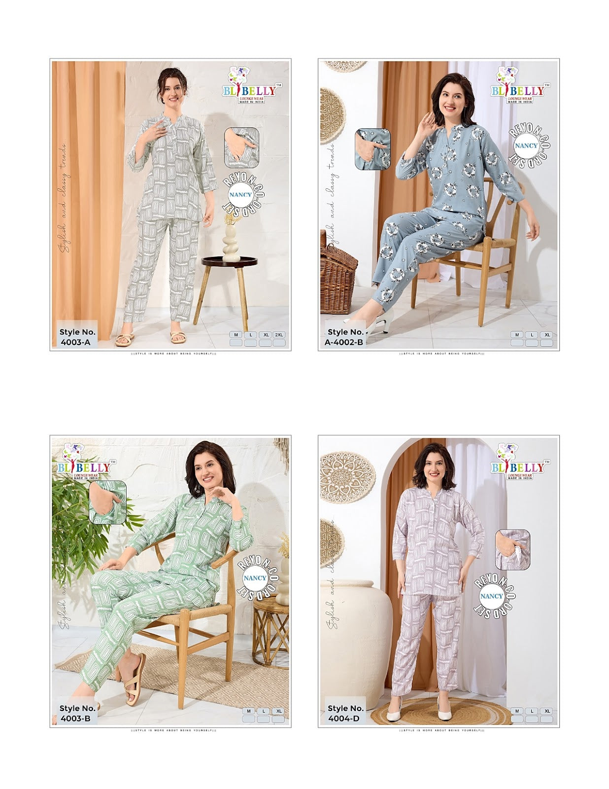 Design 020625 Belly Reyon Co Ord Set Exporter Ahmedabad