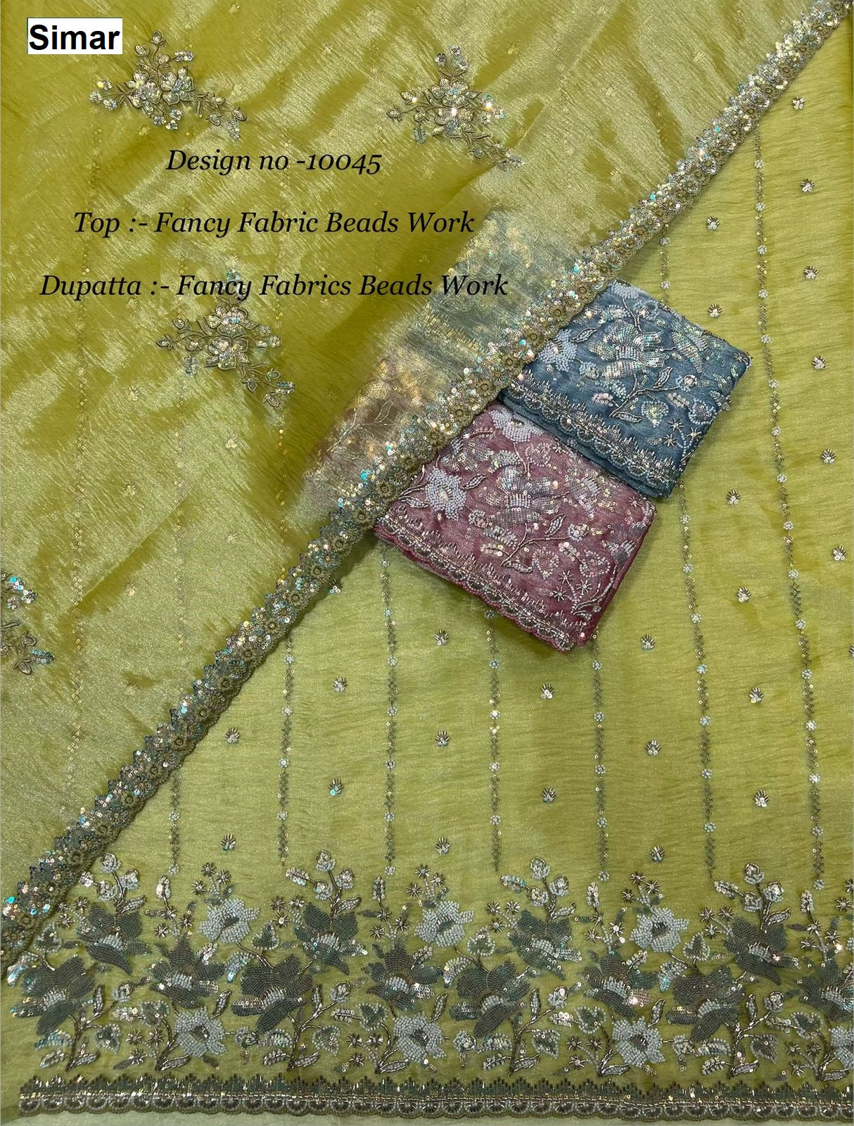 Design 10045 Simar Salwar Suits Supplier Gujarat