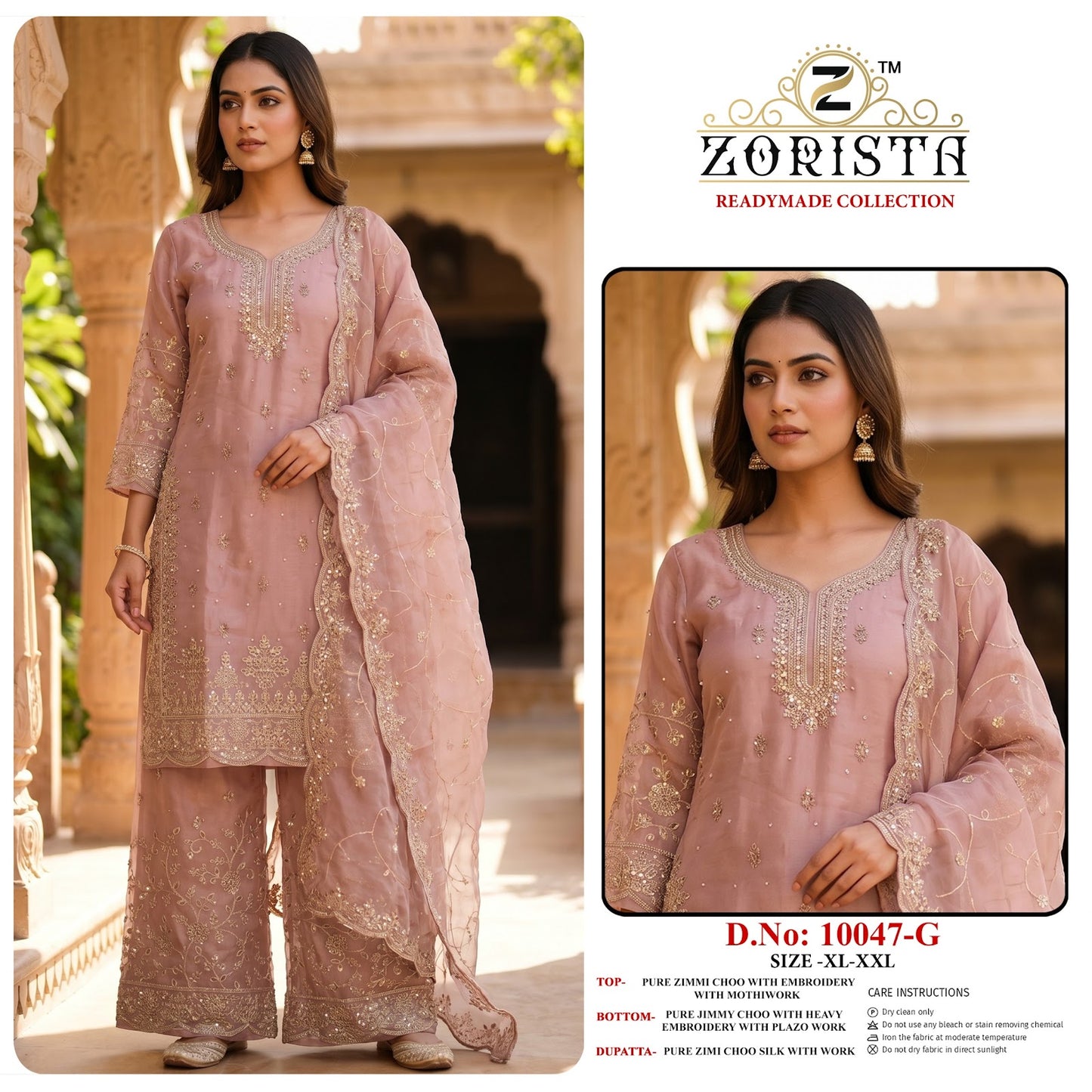 Design 10047 Efg Zorista Jimmy Choo Pakistani Readymade Suits Supplier Ahmedabad