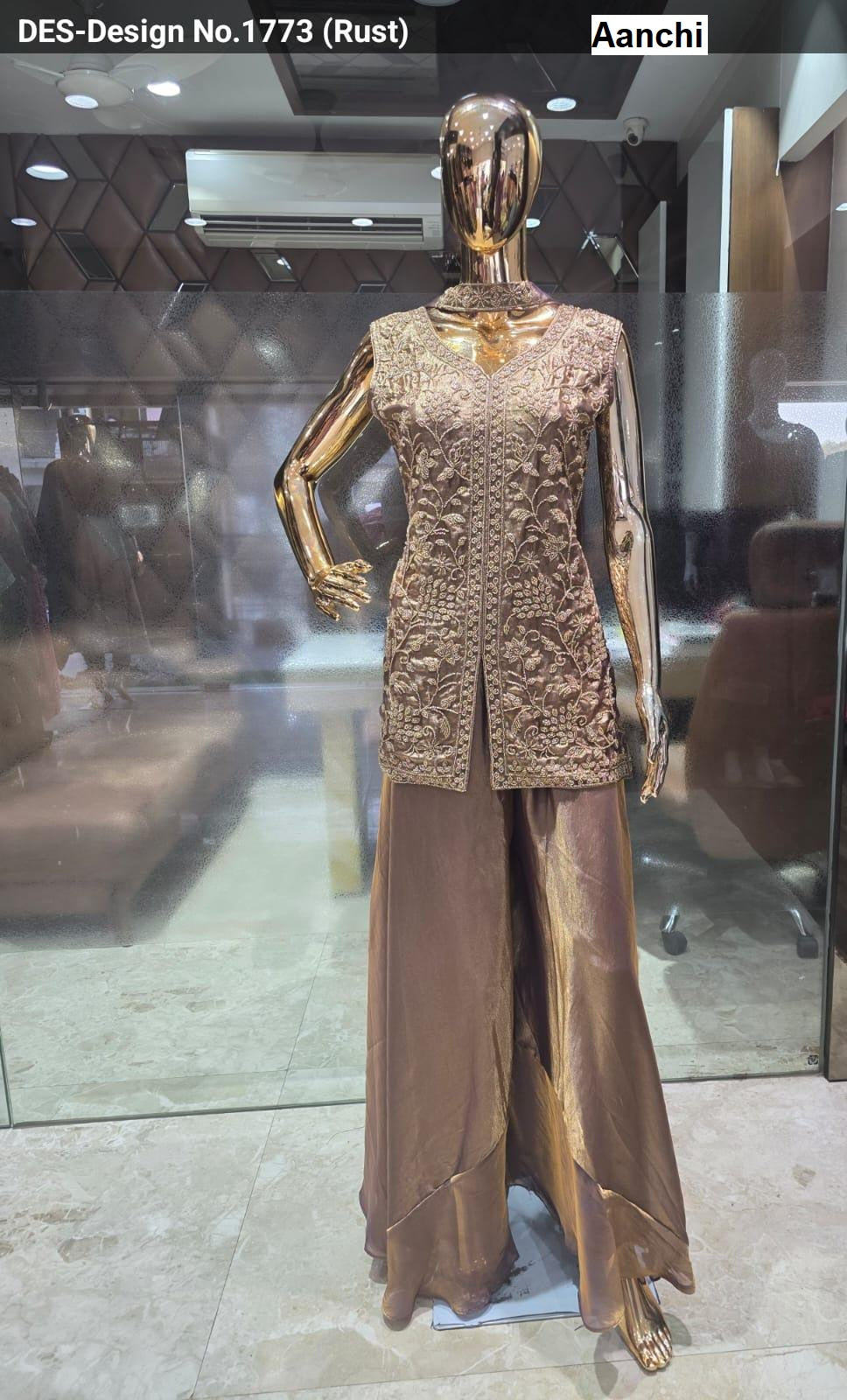 Design 1773 Gurmaya Aanchi Fendy Readymade Suits Wholesale Price