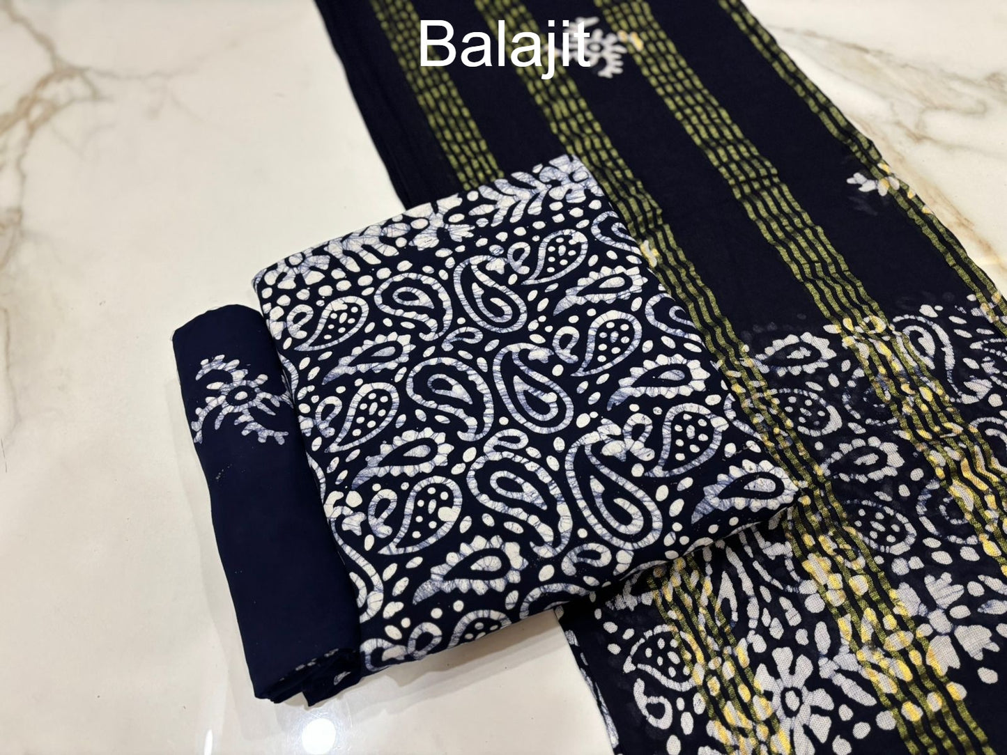 Design 1 Balajit Rayon 14Kg Salwar Suits Supplier Ahmedabad
