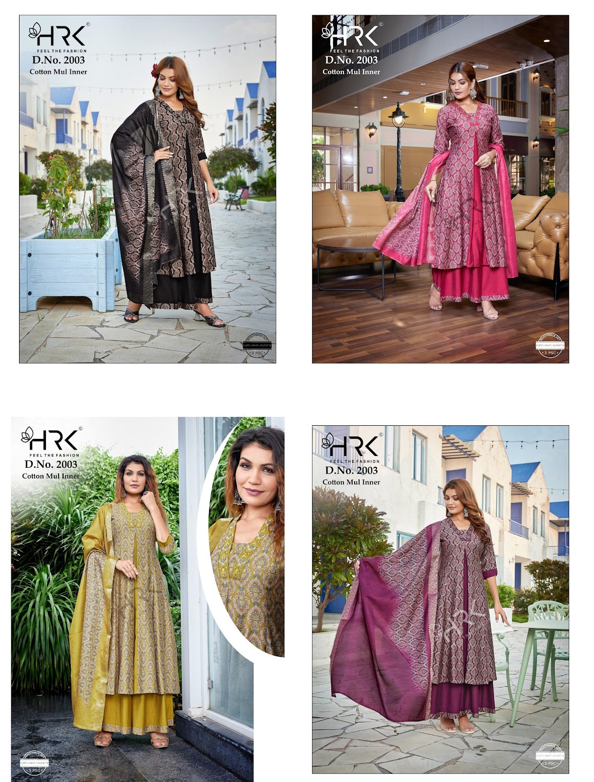 Design 2003 Hrk Vetican Readymade Anarkali Suits Supplier