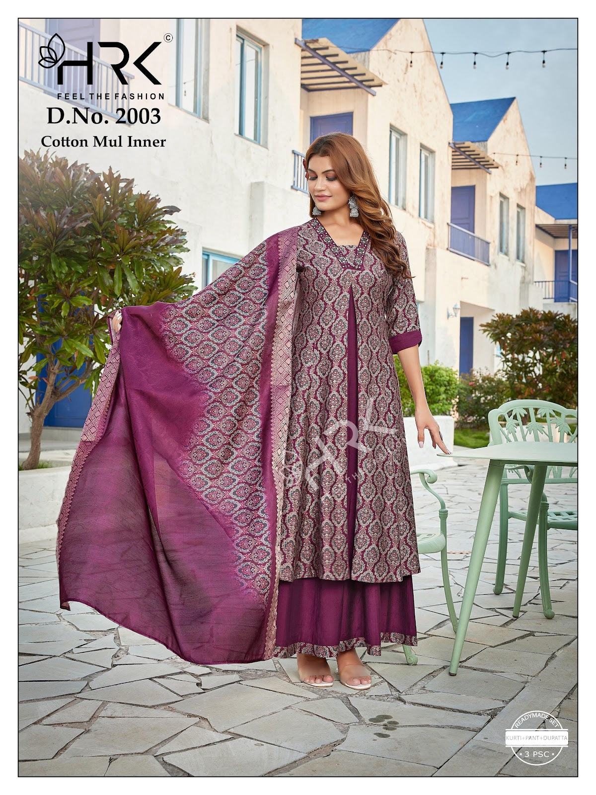 Design 2003 Hrk Vetican Readymade Anarkali Suits Supplier