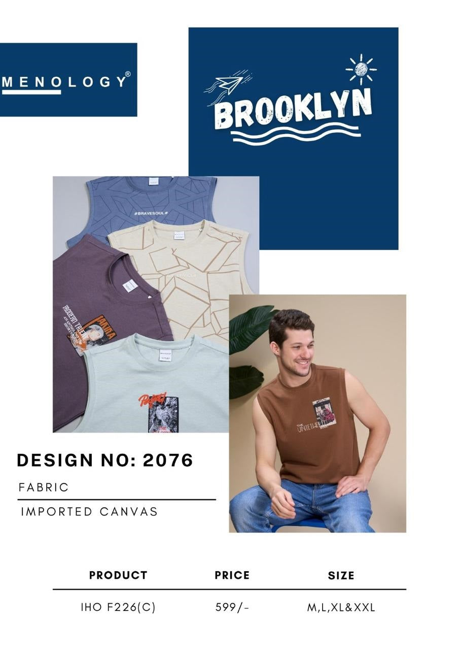 Design 2076 Iho F 226 C Menology Canvas Mens Tshirts Supplier Gujarat