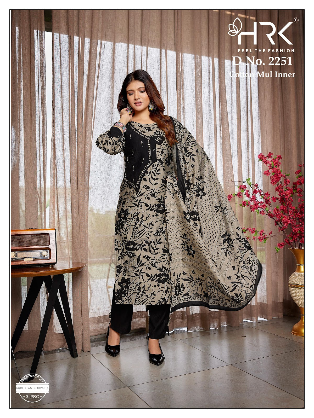 Design 2251 Hrk Vatican Readymade Pant Style Suits Manufacturer Ahmedabad