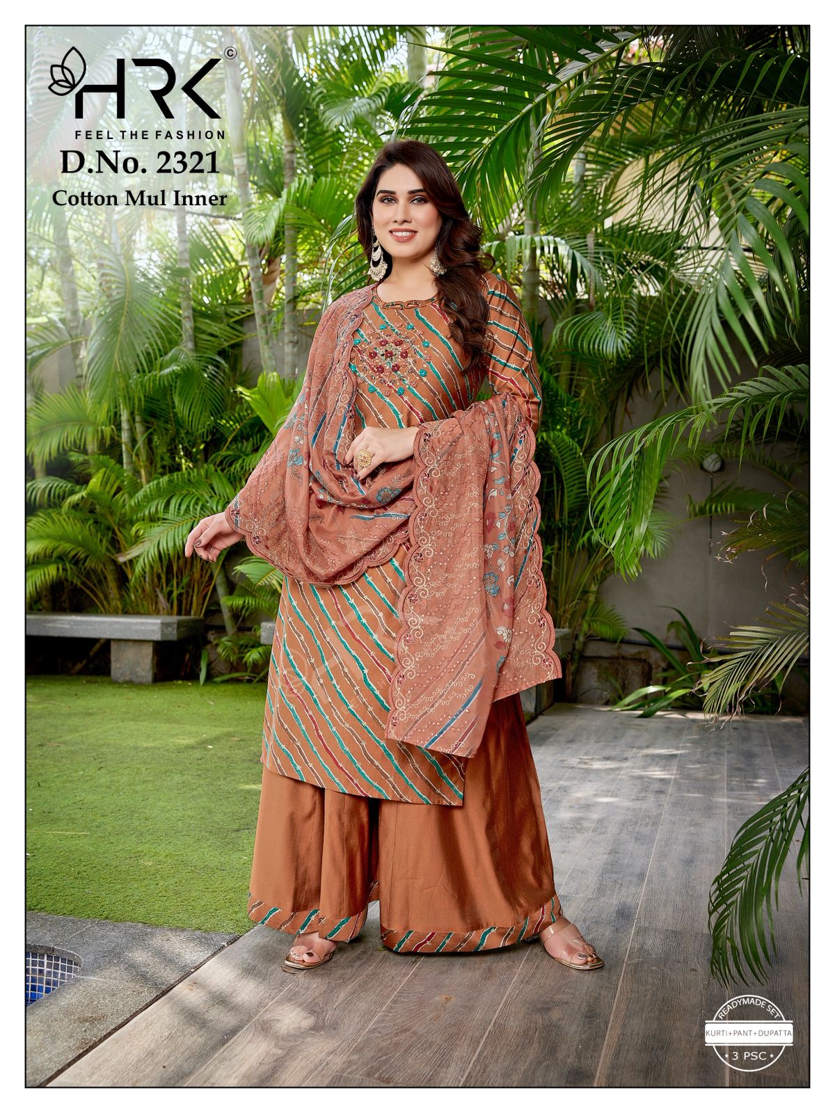 Design 2321 Hrk Gadwal Readymade Plazzo Style Suits Manufacturer India