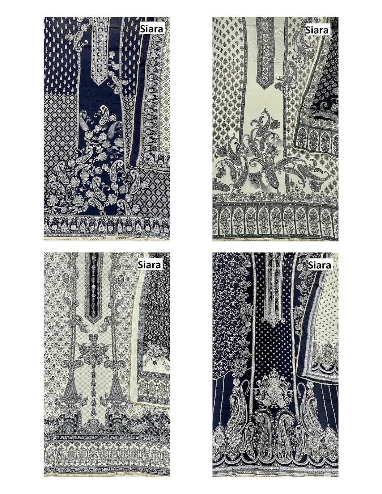 Design 2507 Siara Viscose Salwar Suits Wholesaler Gujarat