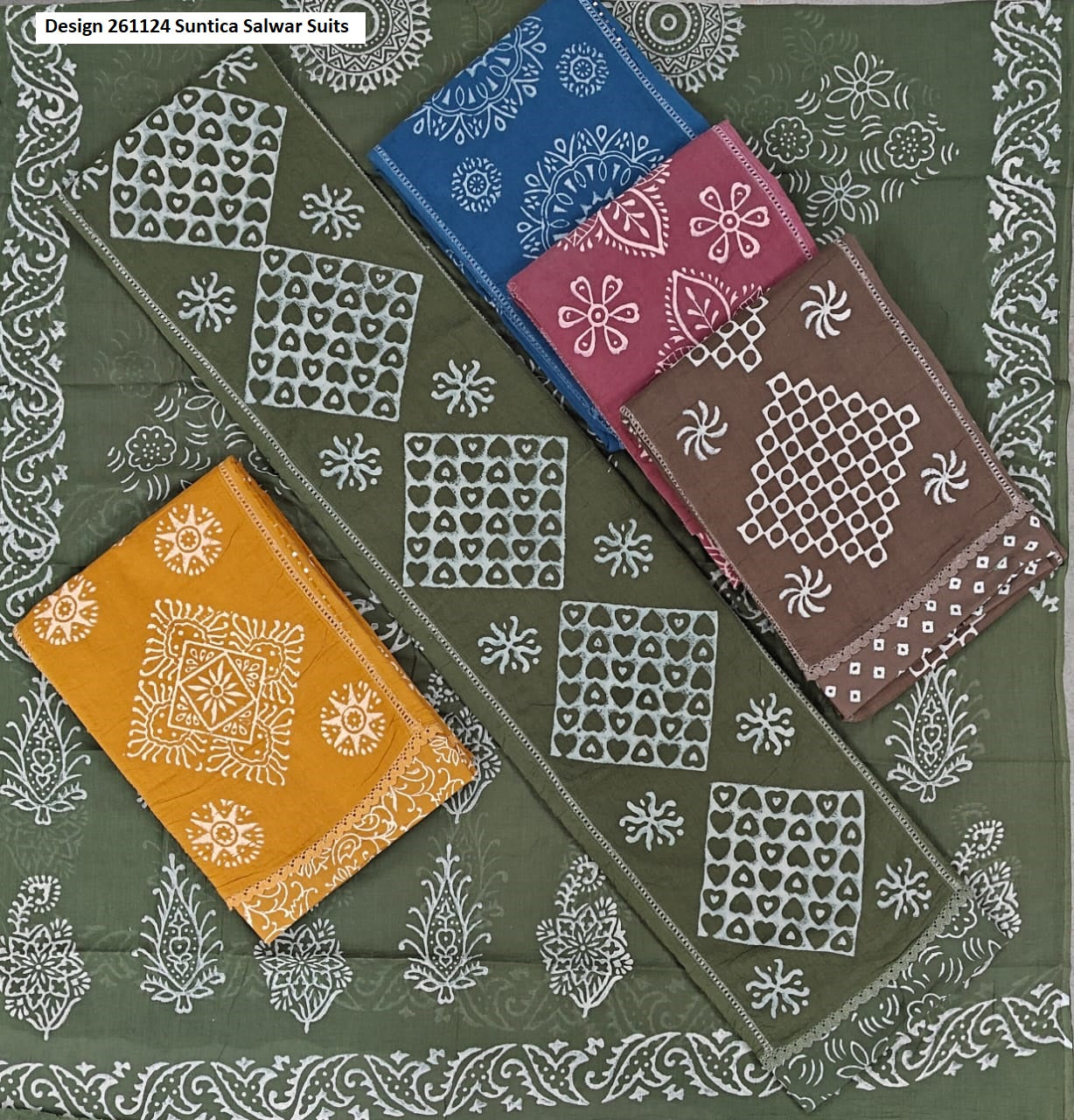 Design 261124 Suntica Salwar Suits Exporter