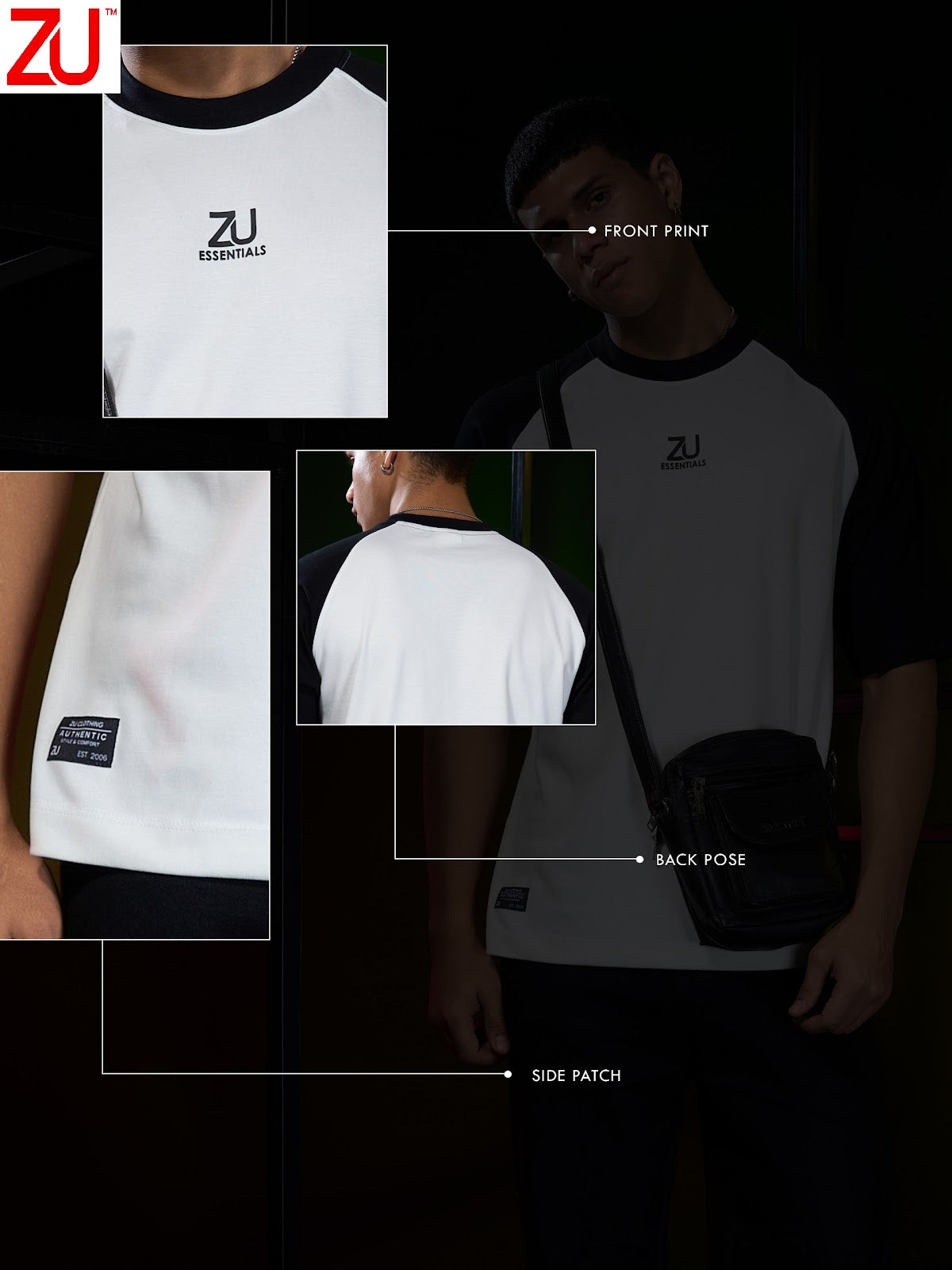 Design 301 Zu Clothing Cotton Mens Tshirts Wholesaler India