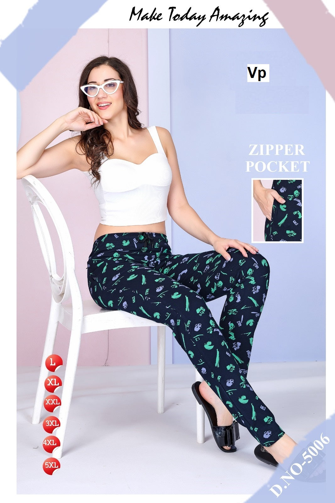 Design 5006 Vp Hosiery Women Night Lower Wholesale