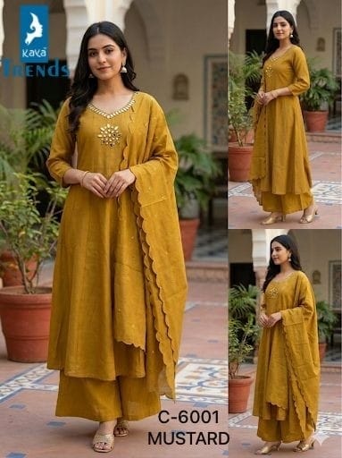 Design 6001 Kaya Trends Roman Silk Readymade Anarkali Suits Wholesaler Ahmedabad