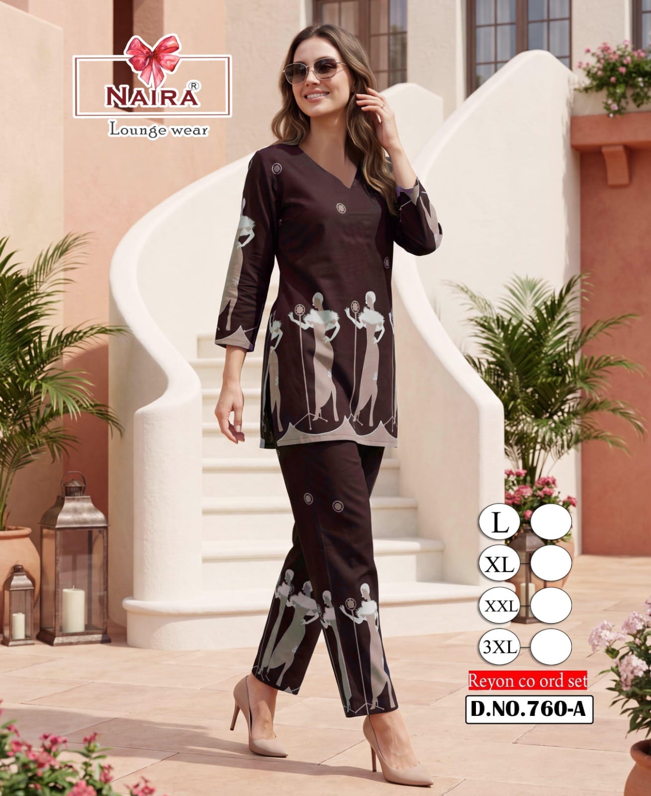 Design 760 Kavyansika Rayon 22Kg Co Ord Set Manufacturer Ahmedabad