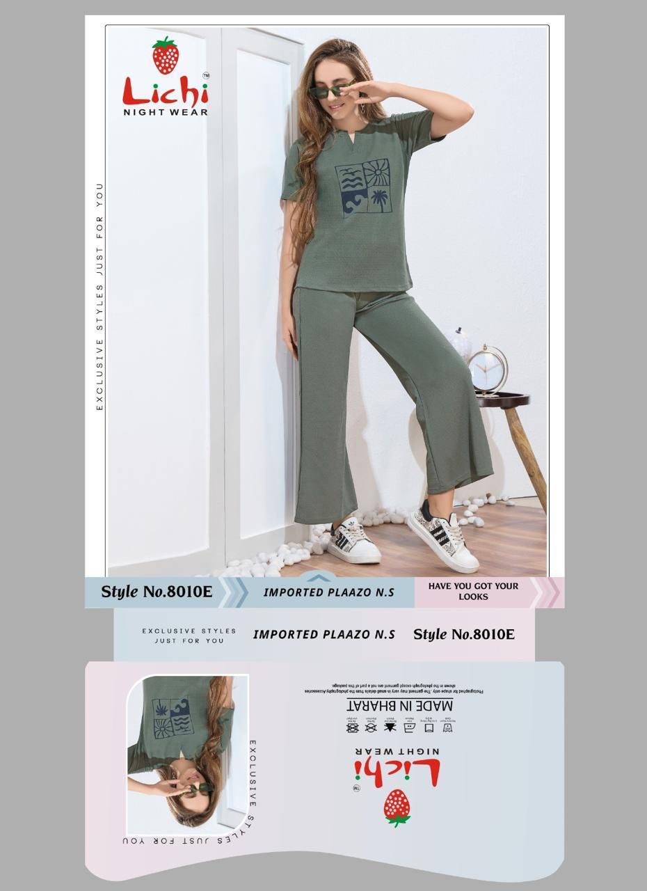 Design 8010 Lichi Imported Co Ord Set Manufacturer India